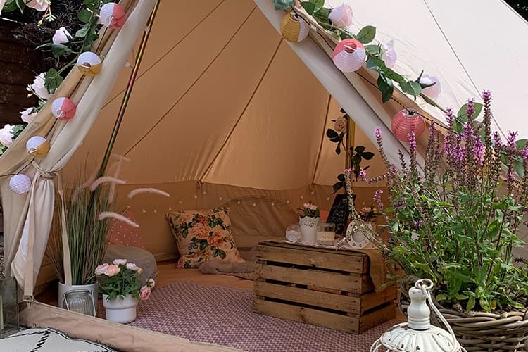 Cosy Glamping Tent