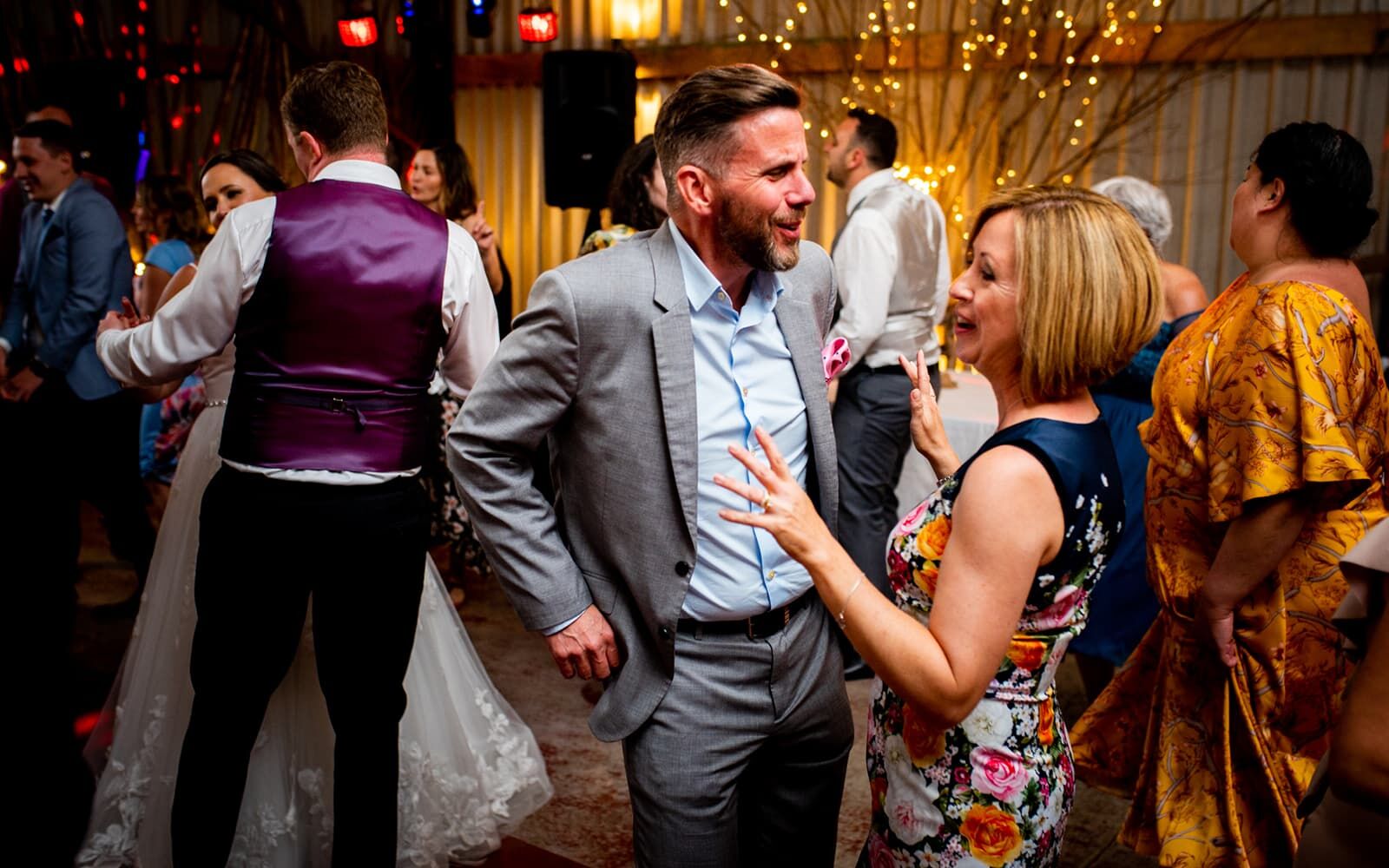 Wedding Guests Dancing