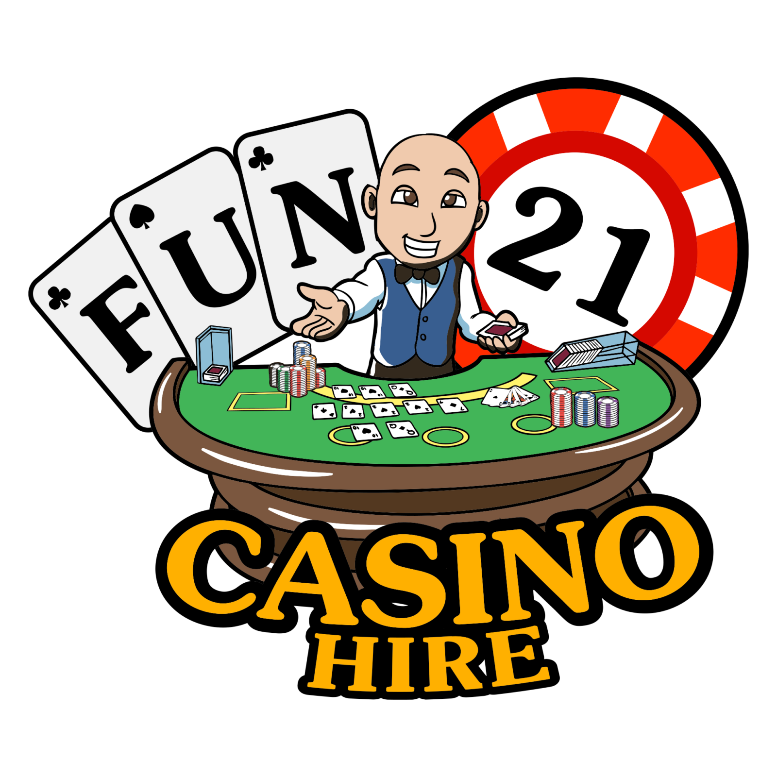 Fun 21 Casino Hire Logo